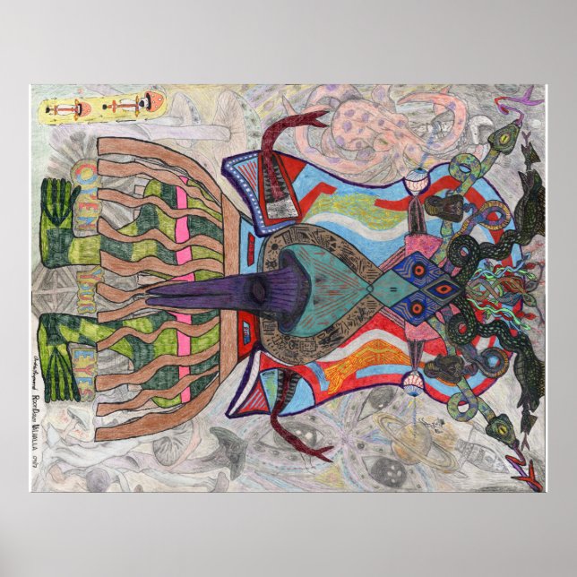 Comida Para poster de Pensamento (Frente)