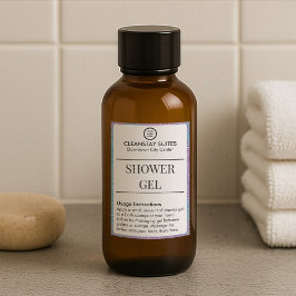 Comida Rótulo de Gel de Banho à Prova d'Água para Aluguel