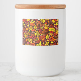 Comida Rótulo para potes e jarras (7,62 x 5,08 cm)