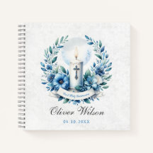 Communion Candle First Holly Communion Guest Book