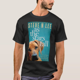 Como as estrelas caem na camiseta masculina