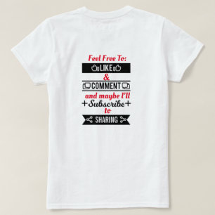 Como e Compartilhar T-Shirt