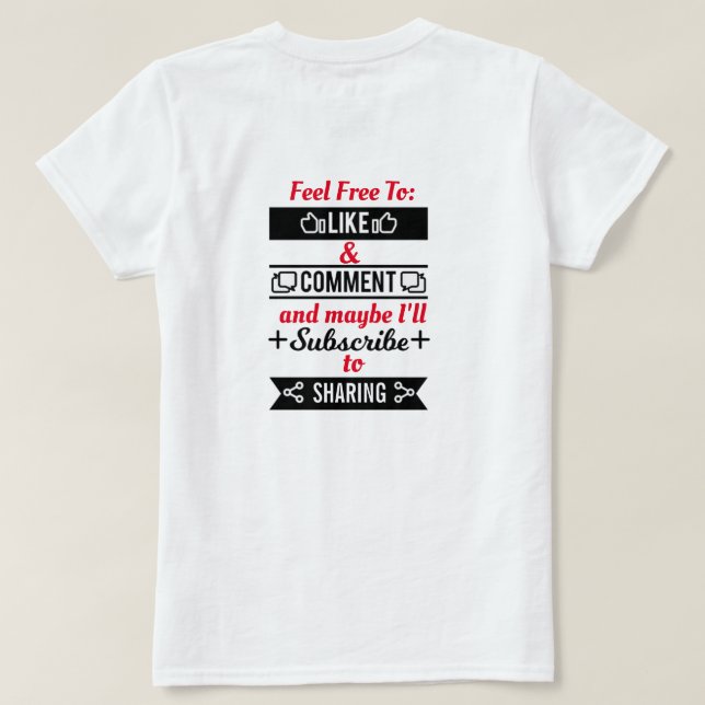 Como e Compartilhar T-Shirt (Verso do Design)
