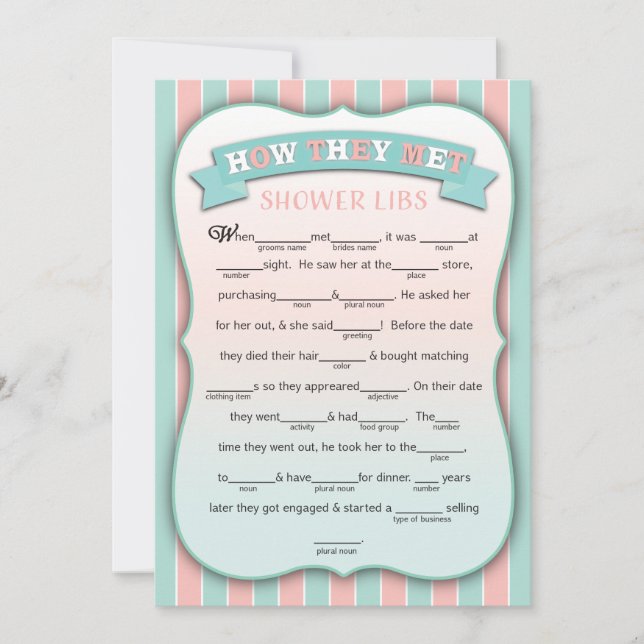 Como Encontraram Cartões De Jogo Engraçados De Lib (Frente)