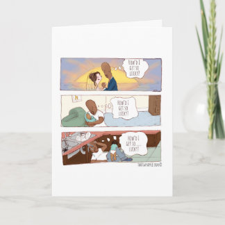 Como eu obtive o cartão tão afortunado do