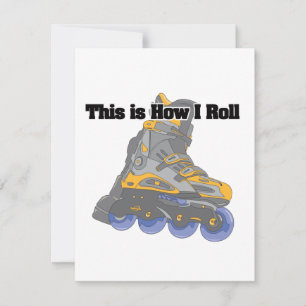 Como eu rolo (lâminas do cilindro/Skates em linha