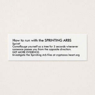 Como funcionar com o ARBS SPRINTING