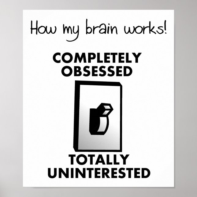 Como Meu Cérebro Funciona Poster (Frente)