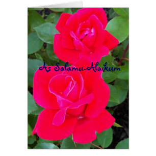 Como o cartão de Salamu-Alaikum