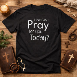 Como Posso Orar Por Você Hoje camiseta masculina c
