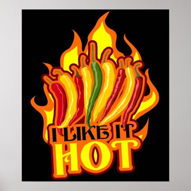 Como se estivesse quente, $24,95 Art Poster (Frente)
