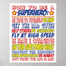 Como ser um Impressão super-herói