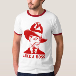 "COMO t-shirt do basebol do Raglan dos homens de