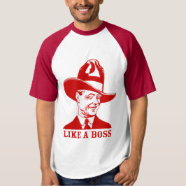 "COMO t-shirt do basebol do Raglan dos homens de