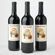 Como Tudo Começou O Rótulo Do Vinho De Halloween