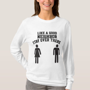 COMO UM BOM VIZINHO FICA AQUI EM T-SHIRTS