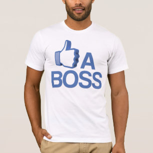 Como um t-shirt do chefe