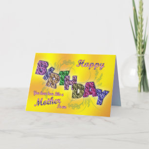 Como uma mãe para mim Cartão de aniversário com