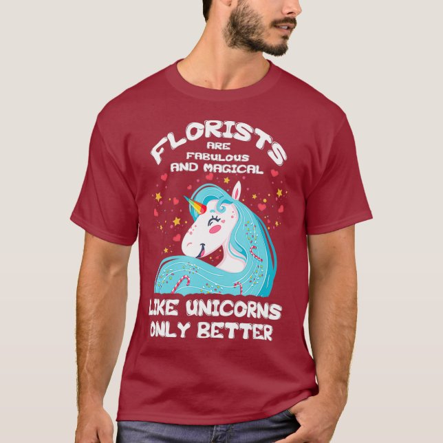 Como Unicórnios Melhor - Camisa Florista (Frente)