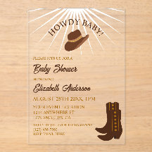 Como vai, bebê! Churrasco de bebê tema cowboy west