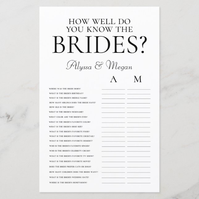 Como Você Conhece As Brides LGBTQ (Frente)