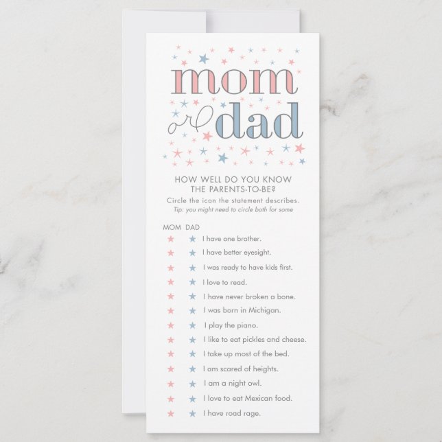 Como Você Conhece O Cartão De Jogo De Chá de frald (Frente)