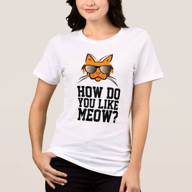 COMO VOCÊ GOSTA DE MEOW? Camisetas Ginger Ginger (Frente)