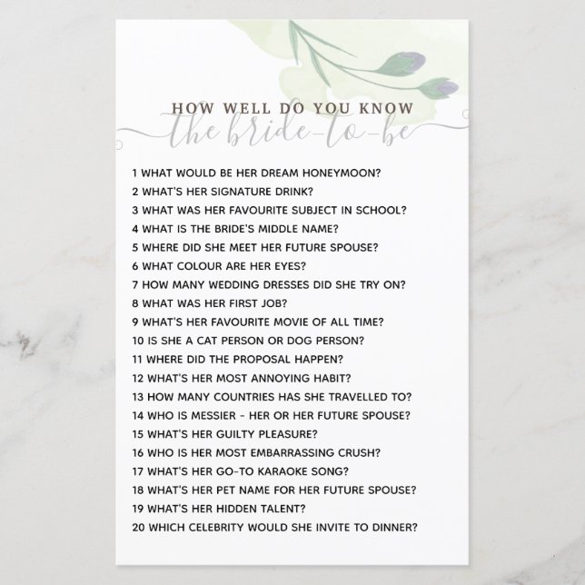 Como Você Sabe Bem O Jogo Do Chá de panela Da Noiv (Frente)