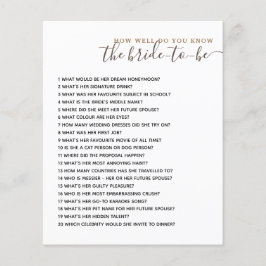 Como Você Sabe Bem O Jogo Do Chá de panela Da Noiv