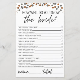 Como você sabe o Chá de panela da Noiva Dourado?