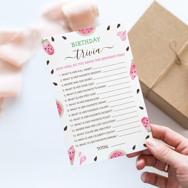 Como Você Sabe O Jogo De Festa De Birthday Girl? (Criador carregado)