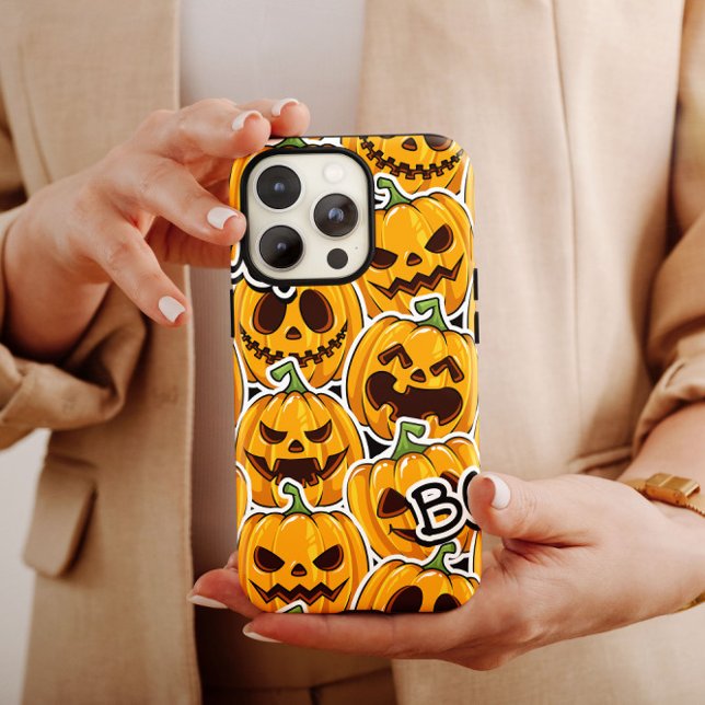 Companheiro de capas de iphone de Pumpkins Laranja (Criador carregado)