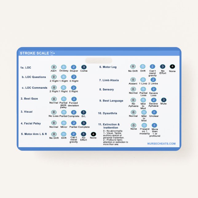 Companheiro de Crachá de Escala de Traço (Frente)