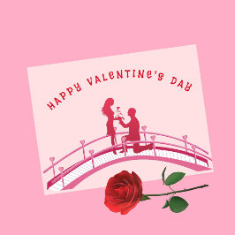 Compartilhe o cartão postal do amor do seu Dia de