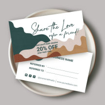 Compartilhe o Design do Cartão de Referência de Am