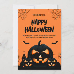 Compartilhe o Espírito do Halloween! convites para