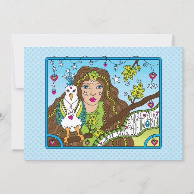 Compartilhe sua placa leve/plana 7" x 5" (Frente)