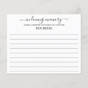 Compartilhe uma Participação Funeral de Memória