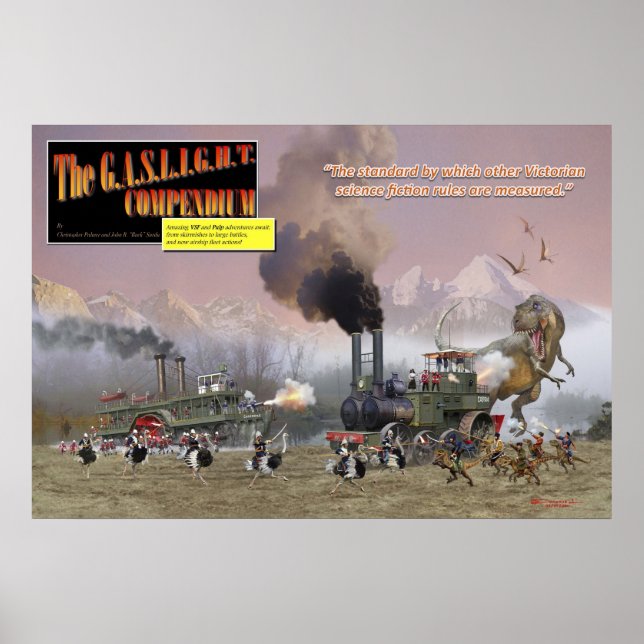 Compêndio GASLIGHT Poster (Frente)