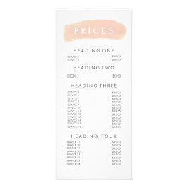 Compor Cosméticos Lista de Preços do Menu Beautici