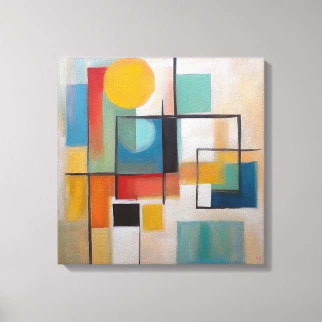 Composição 2204 - Canvas de Impressão (Frente)