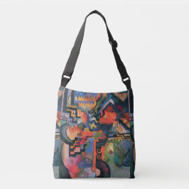 "Composição Colorida" bolsas de arte