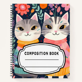 Composição de Gatos Boho