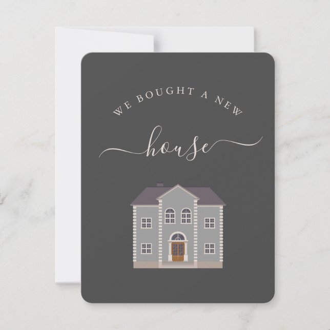 Compramos Um Novo Anúncio Personalizado Da Casa (Frente)