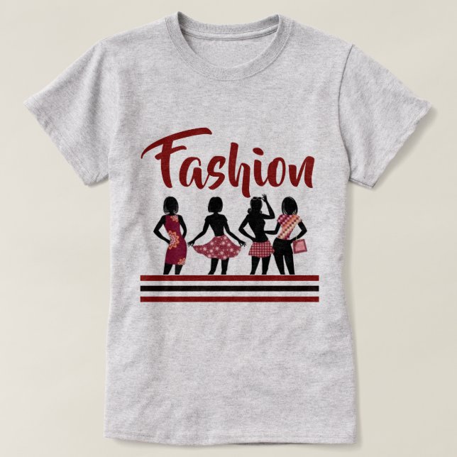 COMPRANDO COLEÇÃO DE RAINHAS T-Shirt (Frente do Design)