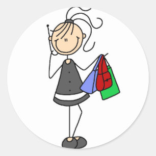 Comprando no adesivo do telefone celular