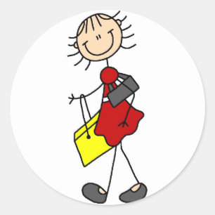 Comprando o adesivo Lady Sticker