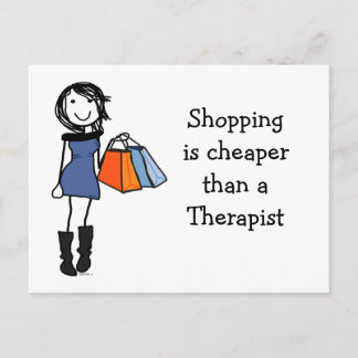 Comprar até você soltar Cartão-postal Convite