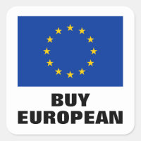 Comprar de pequenos autocolantes europeus com band