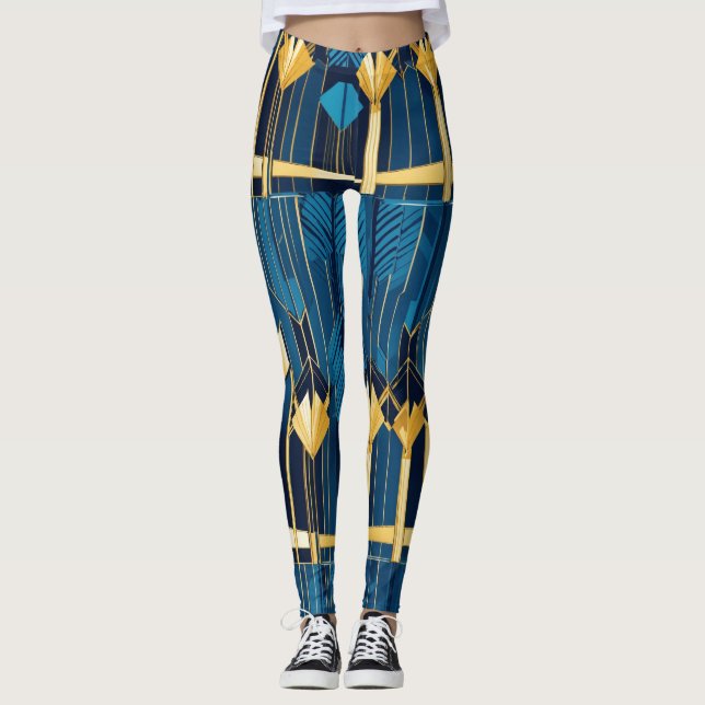 Comprar Leggings Impressas Distintivas Online (Frente)